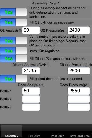 mCCR Checklist